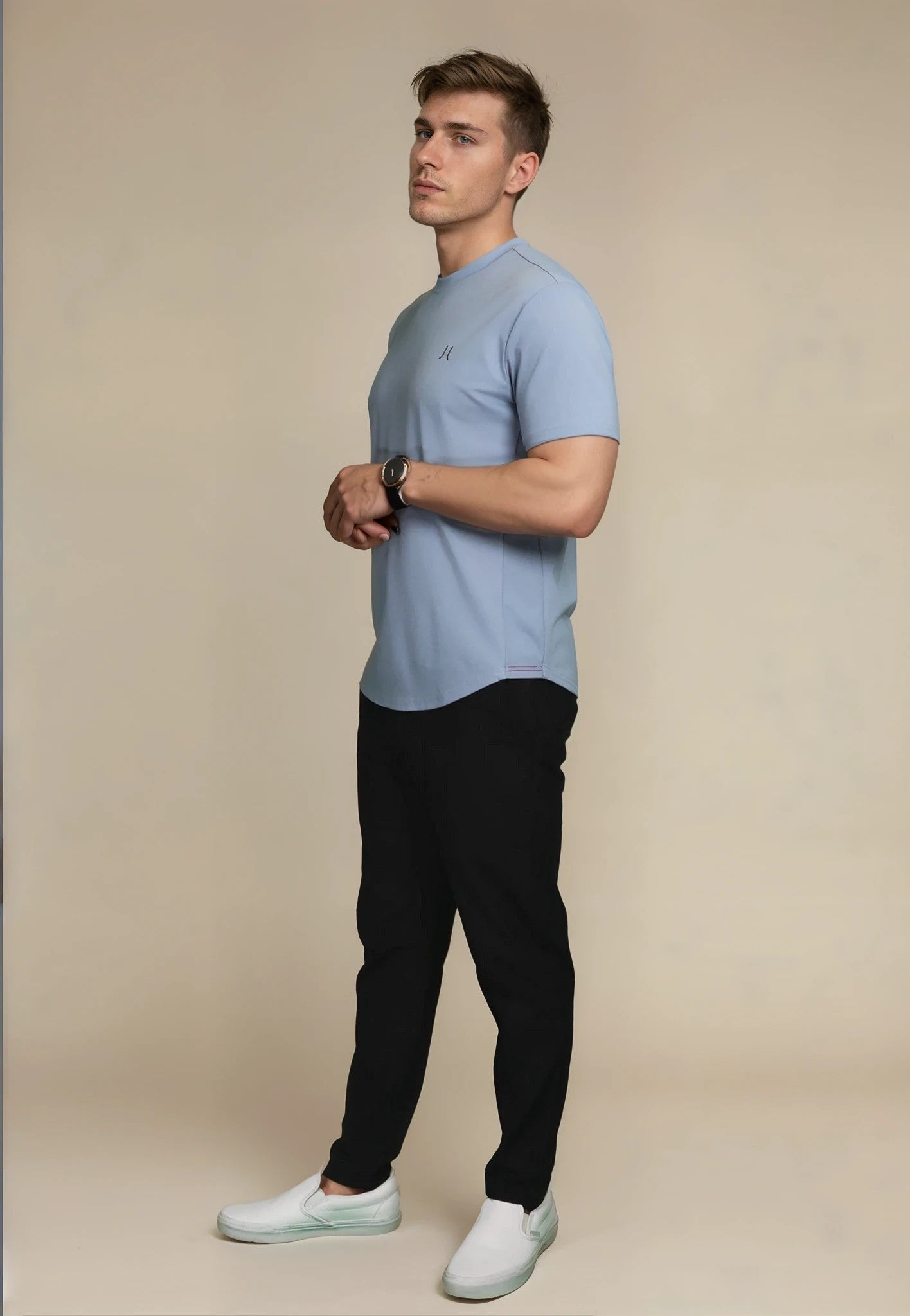 Exectech Tee Mineral Blue